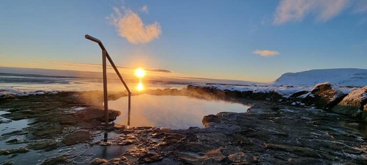 Dixon Cabin Nr. 7 / Dixon Sumarhus Nr. 7 @Kirkjubraut Talknafjordur Bagian luar foto